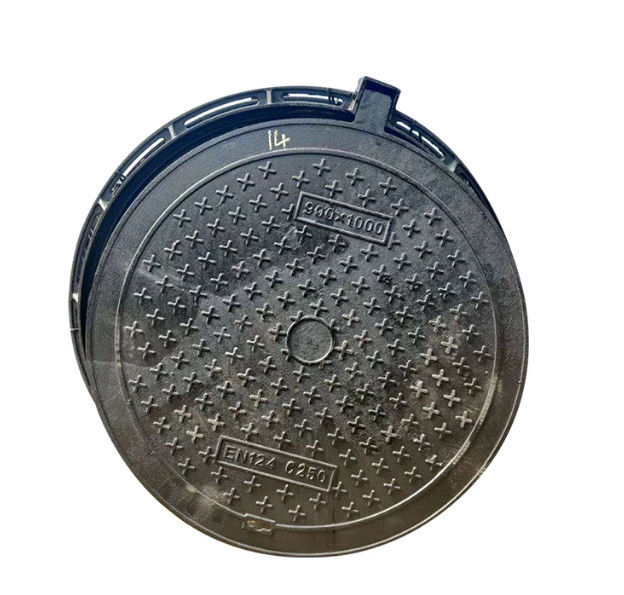 Rating beban A15 Fiberglass Manhole Cover FRP Recessed Cover 25Mm,Frp komposit resin manhole cover