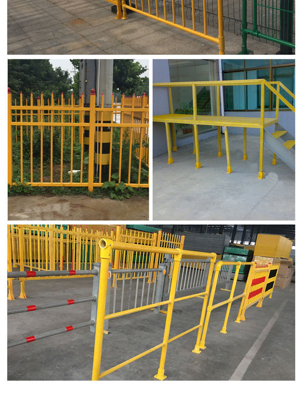 Tabung Pultruded FRP Bulat Serbaguna Tabung Fiberglass 5 Inci Di Bidang Teknik Tabung Berongga