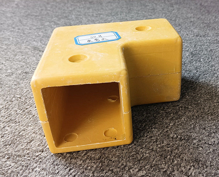 FRP Connectors Fittings Fiberglass Tube Pipe 50mm SMC Two Way Corner FRP Tube Aksesoris