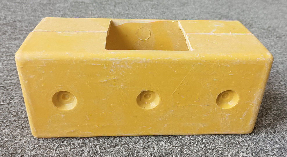50mm FRP Square Tube Connector Four Way SMC Aksesoris cetakan untuk penggunaan konstruksi