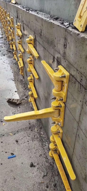 Kustomisasi FRP Komposit Bracket Kabel Daya Dukungan Kabel Trench Dukungan Embedded Pipe And Cable Bracket