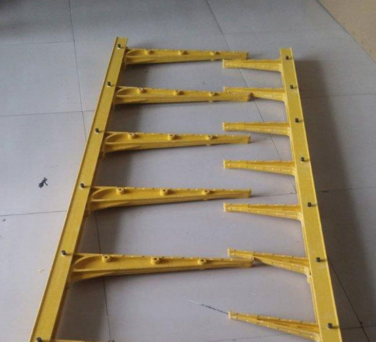Kustomisasi FRP Komposit Bracket Kabel Daya Dukungan Kabel Trench Dukungan Embedded Pipe And Cable Bracket