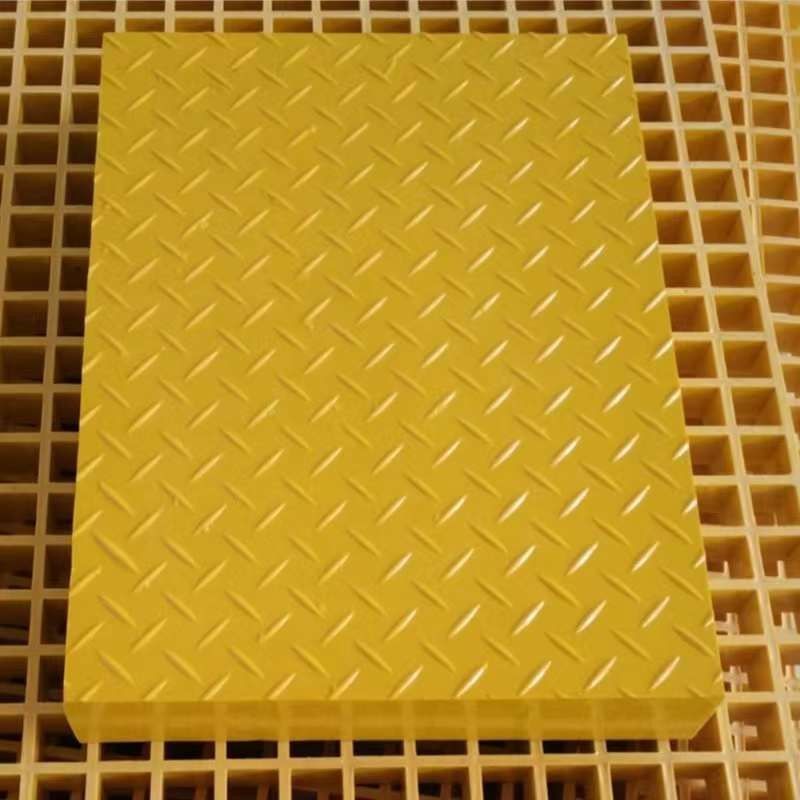Frp Customized Grating Pattern Cover Plate Frp Grille Plate Sidewalk Grate Untuk Panel Lantai
