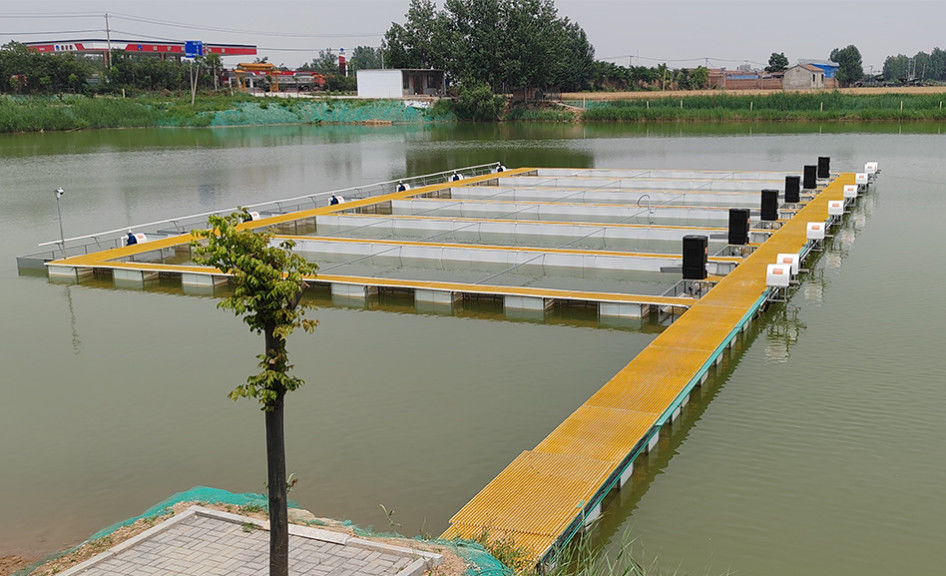 Ukuran yang disesuaikan FRP Grating Untuk Membangun Tangga Keamanan Dan Platform Walkway